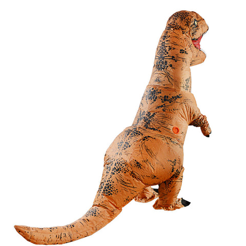 Halloween Muscle Tyrannosaurus Rex Inflatable Costume Stage Performance Inflatable Costume Devil Funny Walking Prop Costume