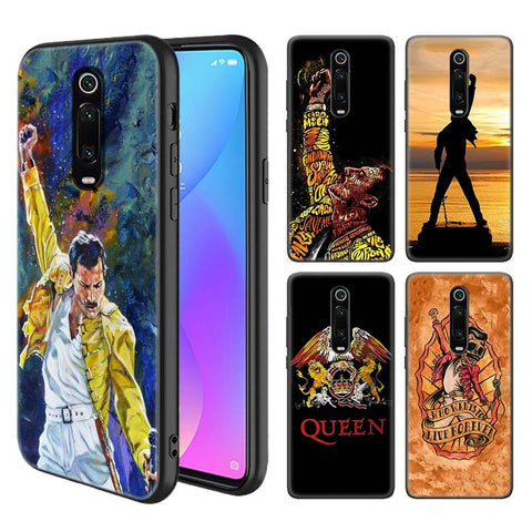 Cover for Redmi Note 9 9S 9 9A 9C 8T 8 7S 7 6 Pro 8 7 6 8A 7A 6A K20 K30 Pro Phone Shockproof Case Freddie Mercury Queen Band