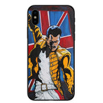 KACKYFUL Phone Case For Coque iPhone X XR XS Max 8 8Plus 7 7Plus 6 6S Plus 5S SE Freddie Mercury Queen band Soft Silicone Cover