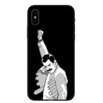 KACKYFUL Phone Case For Coque iPhone X XR XS Max 8 8Plus 7 7Plus 6 6S Plus 5S SE Freddie Mercury Queen band Soft Silicone Cover