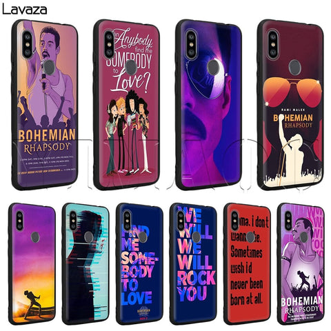 Lavaza Bohemian Rhapsody Movie Silicone Case for Xiaomi Redmi Note 4 4X 4A 5 5A 6 6a 7 Pro Go Prime Plus