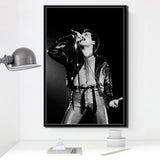 Posters and Prints Freddie Mercury Queen Musician Rock Band Legendary Pop Star Poster Wall Art Canvas Painting Room Home Decor