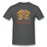 Queen Band Rock T Shirt LOGO Funny T-Shirt Men Short Sleeve Cotton Tee Shirt Casual Summer Men's T Shirts Oversized Tee Shirt