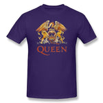 Queen Band Rock T Shirt LOGO Funny T-Shirt Men Short Sleeve Cotton Tee Shirt Casual Summer Men's T Shirts Oversized Tee Shirt