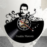 Queen Rock Band Wall Clock Modern Design Music Theme Classic Vinyl Record Clocks Wall Watch Art Home Decor Gifts for Musician
