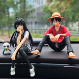 Car Interior Decoration Cartoon Anime Luffy Yukino Set Action Figure Model Balloon Ornaments Auto Product Accessories Toys Gifts